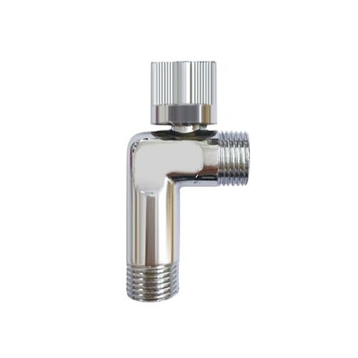 Tanıtım Banyo Tuvalet Bağlantısı Chrome Plated Brass 1/2 Angle Valve