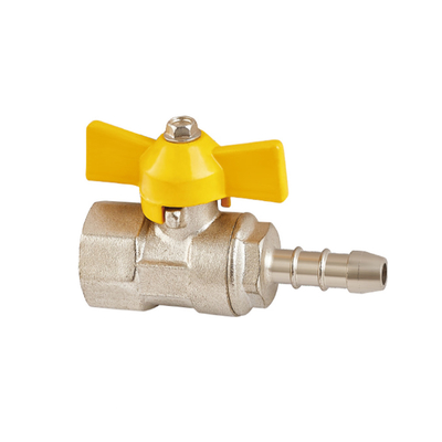 gaz ısıtıcısı için hortum bağlayıcı tunç gaz valfi Meksika pazarı valfleri