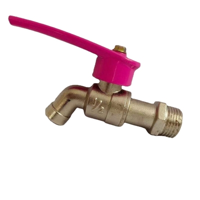 Çin tedarikçisi hoş geldiniz Brass Bibcock musluk ile kolu küçük musluk