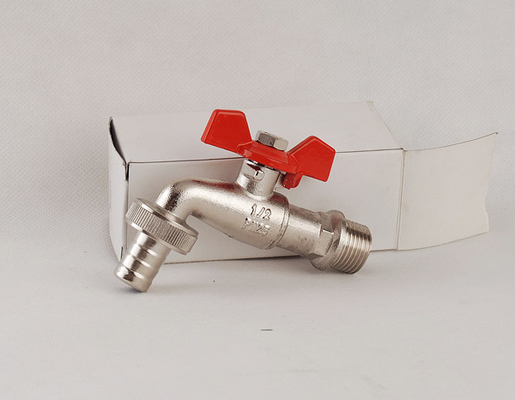 Otel 120gram 1/2 inç Hortum Önlüğü Horoz Kilitlenebilir Bahçe Musluğu 3D Model Tasarımı