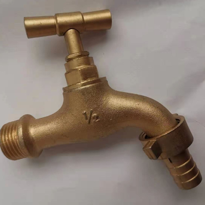 Özelleştirme Kilitli 1/2 inç Pirinç Bibcock Vana Sızdırmaz