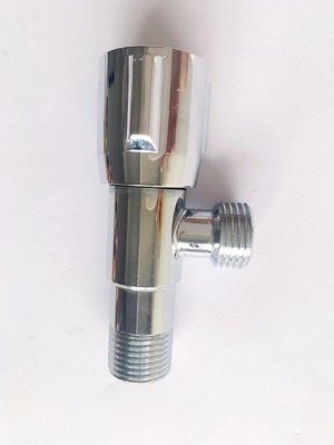 OEM Krom Kaplama Pirinç Açı Vana 3/4 inç açılı vana Anti Sızıntı