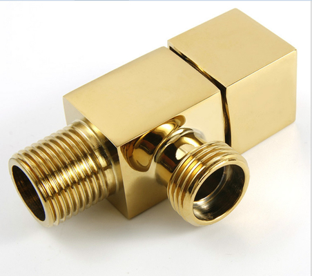Özelleştirilebilir Tasarım Lavabo Açılı Vana Sıhhi Açılı Vana 15mm