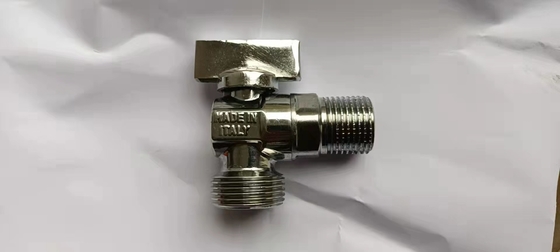 Özelleştirilebilir Tasarım Lavabo Açılı Vana Sıhhi Açılı Vana 15mm