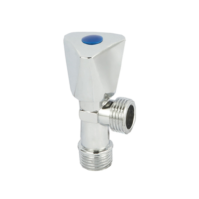 Banyo 1/2 Pirinç Açılı Vana Su İçin 300000 Kez Kapalı Aşınmaya Dirençli