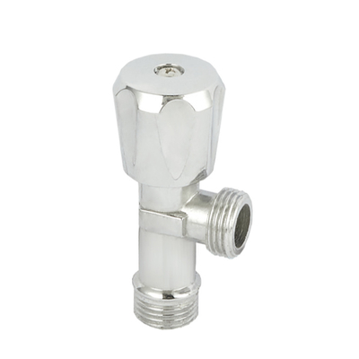 Pirinç Mini Sıkılaştırıcı MS Açılı Vana 90 Derece Açılı Vana 15mm Bağlantı Noktası Cilalı