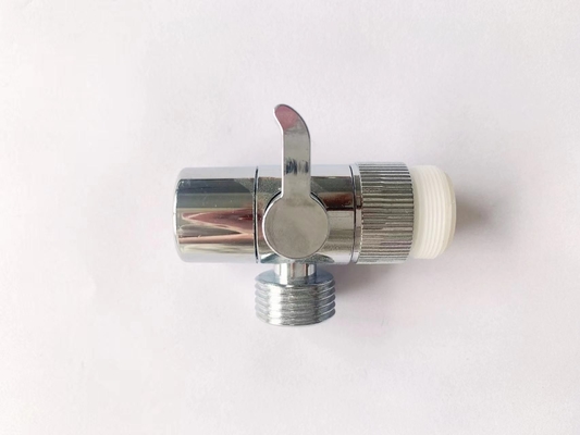 Pirinç Mini Sıkılaştırıcı MS Açılı Vana 90 Derece Açılı Vana 15mm Bağlantı Noktası Cilalı