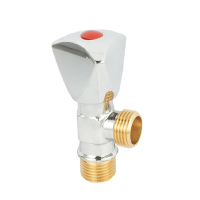 Lavabo İçin Dayanıklı Özelleştirilmiş BSP Dişli Pirinç Açı Vana