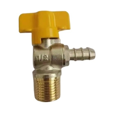 Lavabo İçin Dayanıklı Özelleştirilmiş BSP Dişli Pirinç Açı Vana