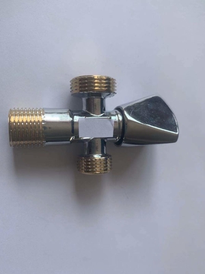 1/2 İnç Krom Lavabo Açılı Durdurma Vanası Lavabo Açılı Vana