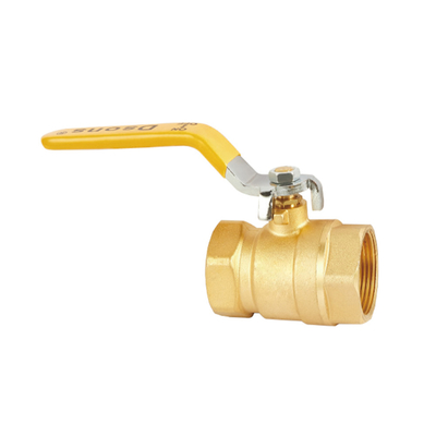 Ailede Nikel Kaplama 67mm Pirinç Gaz Vanası Api Dişli Montaj