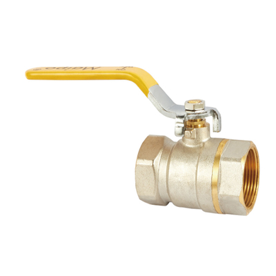 Ailede Nikel Kaplama 67mm Pirinç Gaz Vanası Api Dişli Montaj