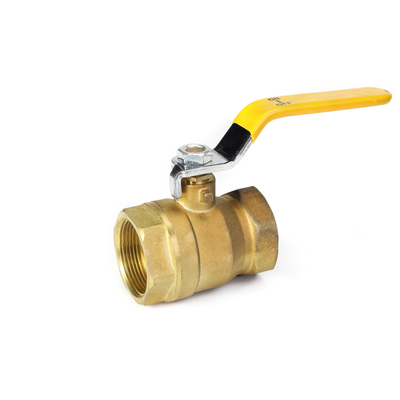 EN331 Standart 54mm Pirinç Gaz Vanası Ev Mutfak İçin Nikel Kaplama