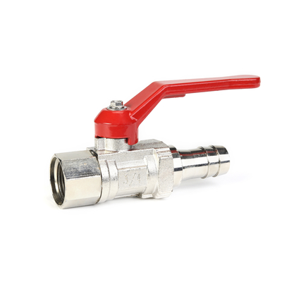 Nikel Krom Kaplama Pirinç Gaz Küresel Vana 3/4 inç aşınmaya dayanıklı