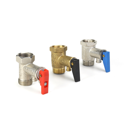 Orta Sıcaklık 16mm Pirinç Gaz Vanası Musluğu Hızlı Montaj Dayanıklı