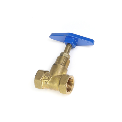 Sıhhi Tesisat Sistemi için Parlatma Kaplama 3/4 &quot;Pirinç Stop Vanası kılavuzu