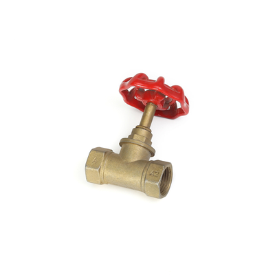 1/2&quot; X 3/8&quot; 1/4 Dönüşlü Pirinç Açılı Stop Vanası DN20-NPT Dişli