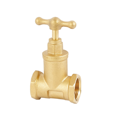 1/2&quot; X 3/8&quot; 1/4 Dönüşlü Pirinç Açılı Stop Vanası DN20-NPT Dişli