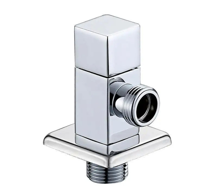 Lavabo İçin Dayanıklı Özelleştirilmiş BSP Dişli Pirinç Açı Vana