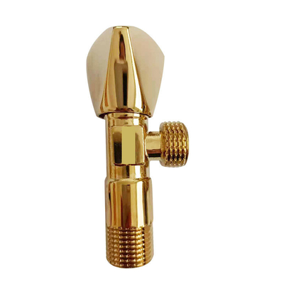 Lavabo İçin Dayanıklı Özelleştirilmiş BSP Dişli Pirinç Açı Vana