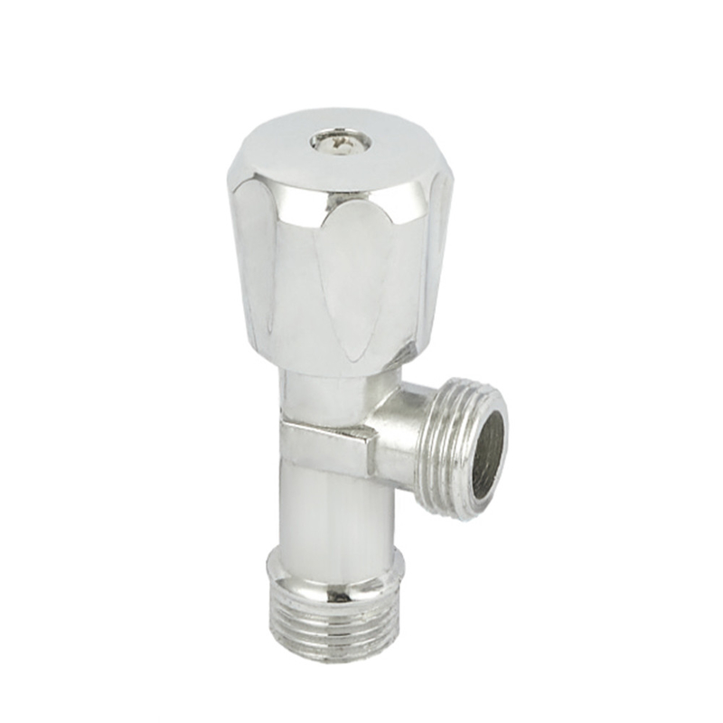 Pirinç Mini Sıkılaştırıcı MS Açılı Vana 90 Derece Açılı Vana 15mm Bağlantı Noktası Cilalı