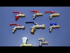 1/2 3/4 İnç Bahçe Hortumu Bib Pirinç Hortum Musluk Plastik Saplı